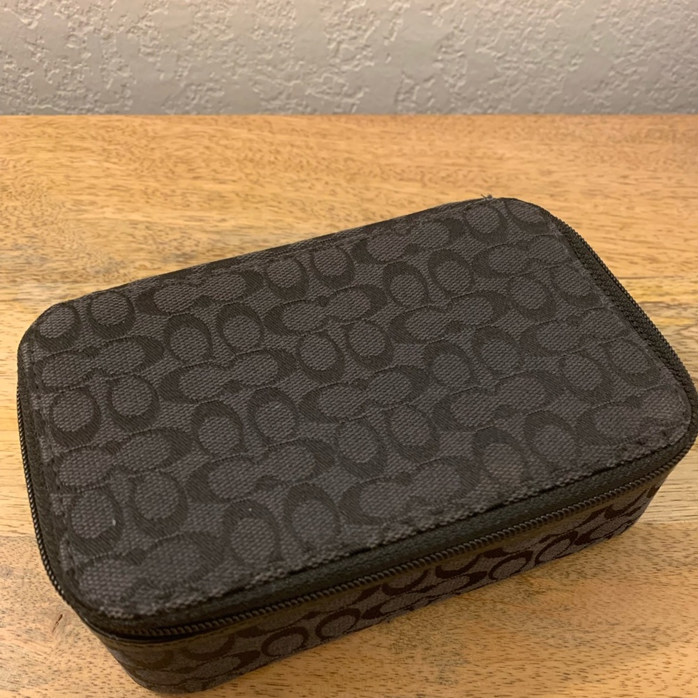 [Coach] Travel Jewelry Case.